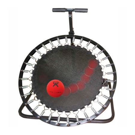 Fabrication Enterprises Adjustable Ball Rebounder For Plyometric Balls, Circular Rebounder, 39"L x 36"W x 42"H 442949